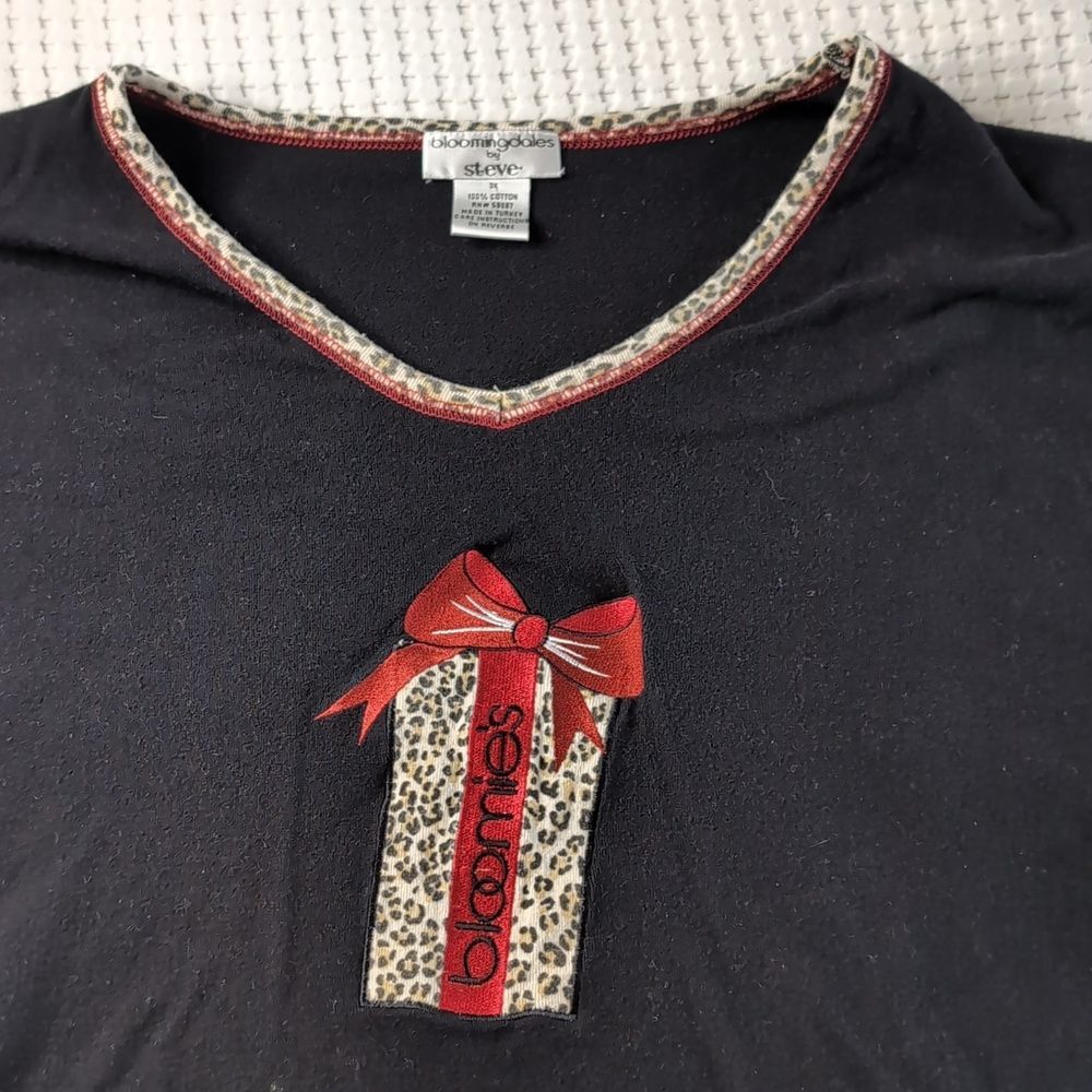 Bloomingdales by Steve vintage cotton top size 3X